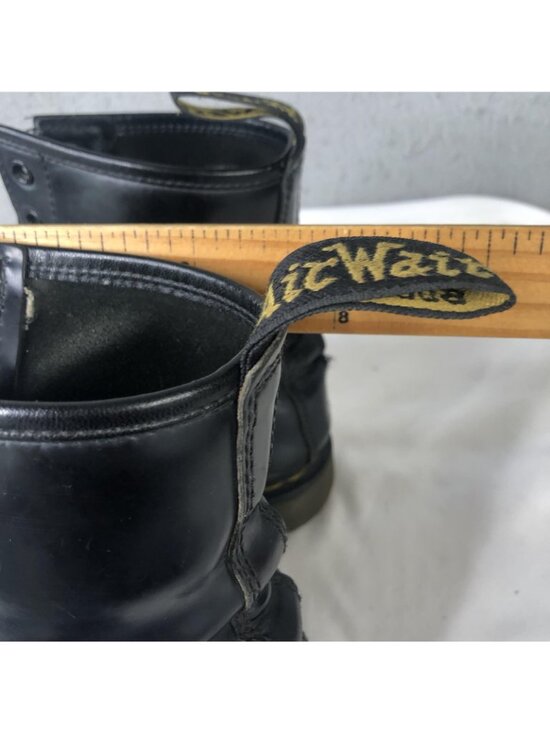 Dr. Martens Boots Men 10 Black Leather 1460 Combat AirWair Grunge Rock Punk Goth main image 13